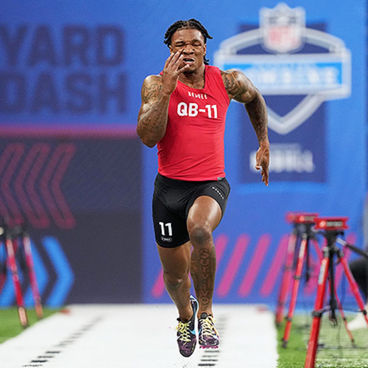 Under armour store nfl combine shorts