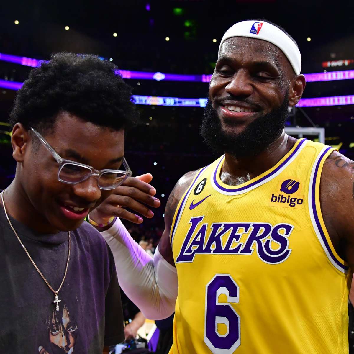 Who is lebron james son outlet