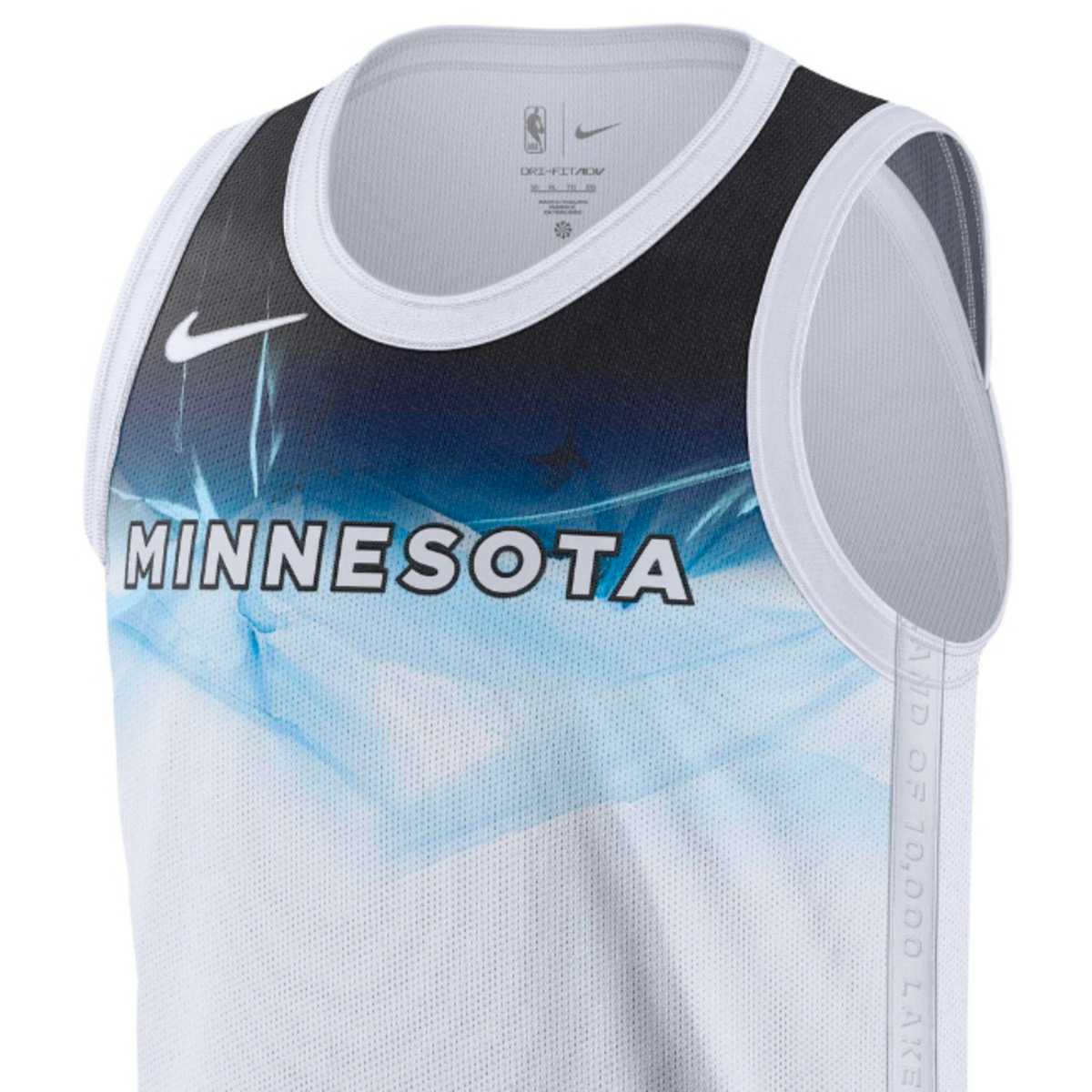 Timberwolves new jersey outlet