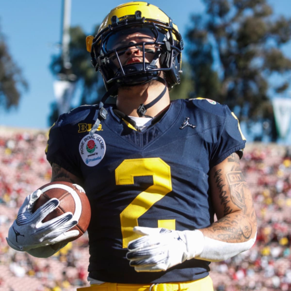 Michigan Star Blake Corum s Pregame Outfit Turns Heads Before CFP