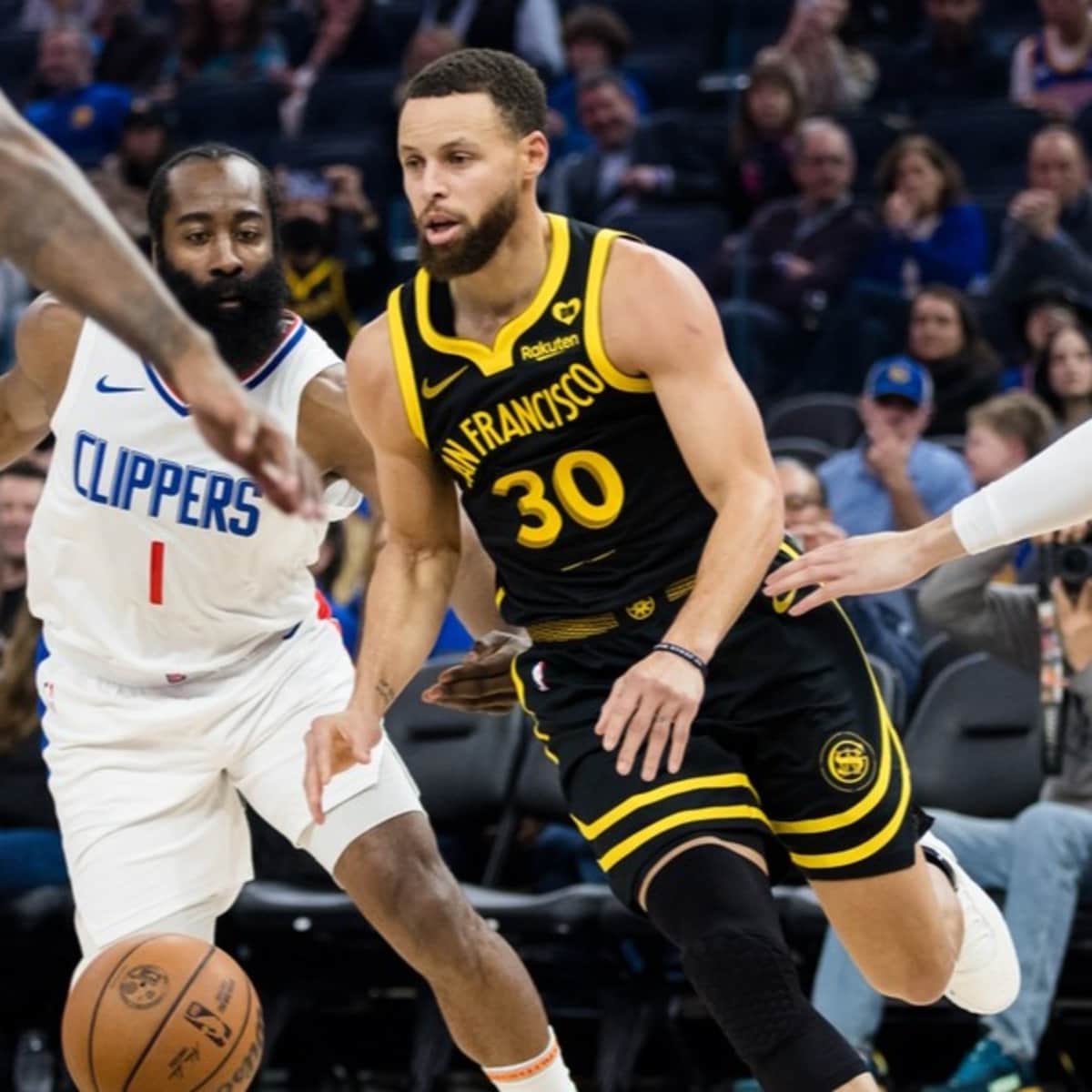 James Harden Doesn t Count Stephen Curry as All Time Great Shooter Athlon Sports