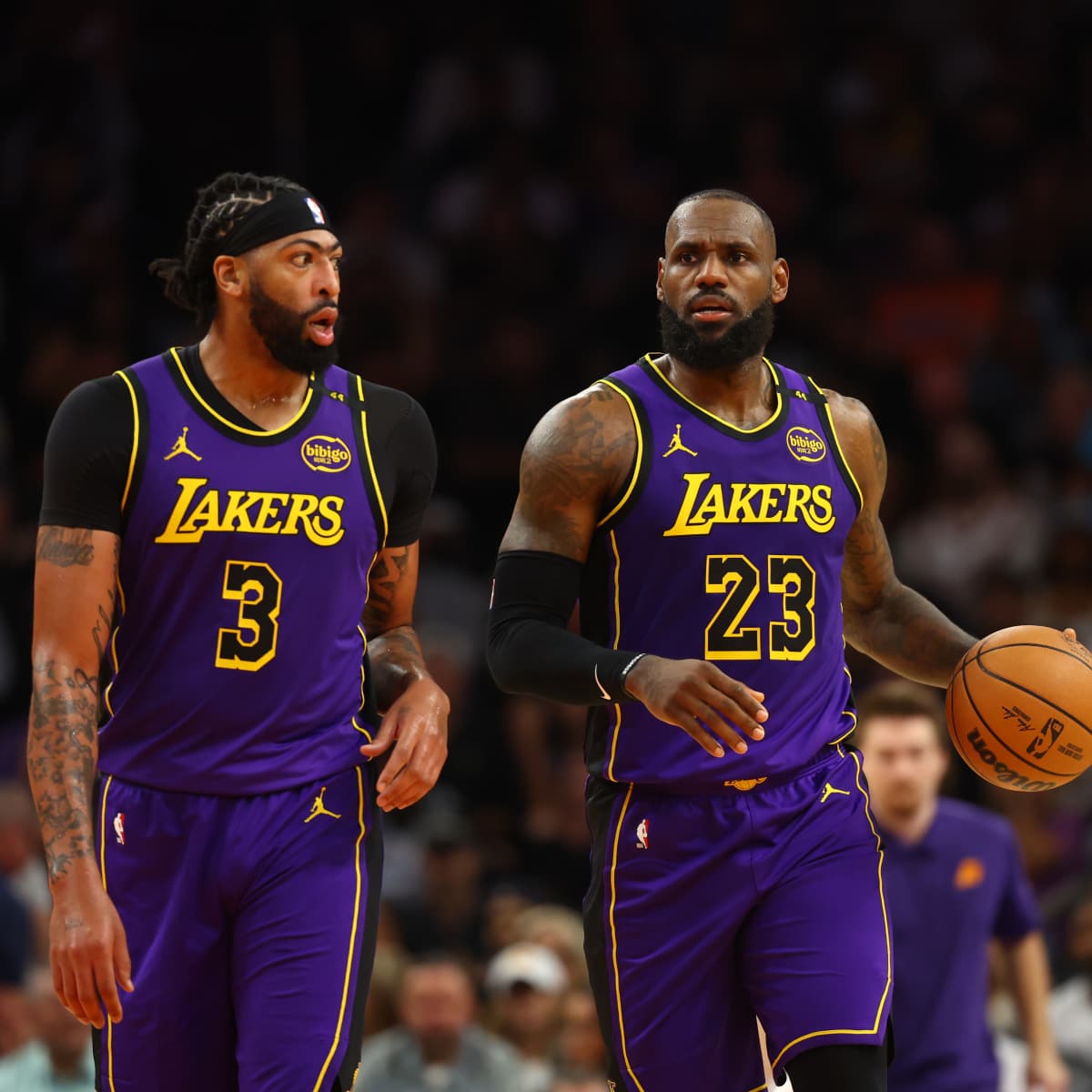 Lebron anthony davis lakers top