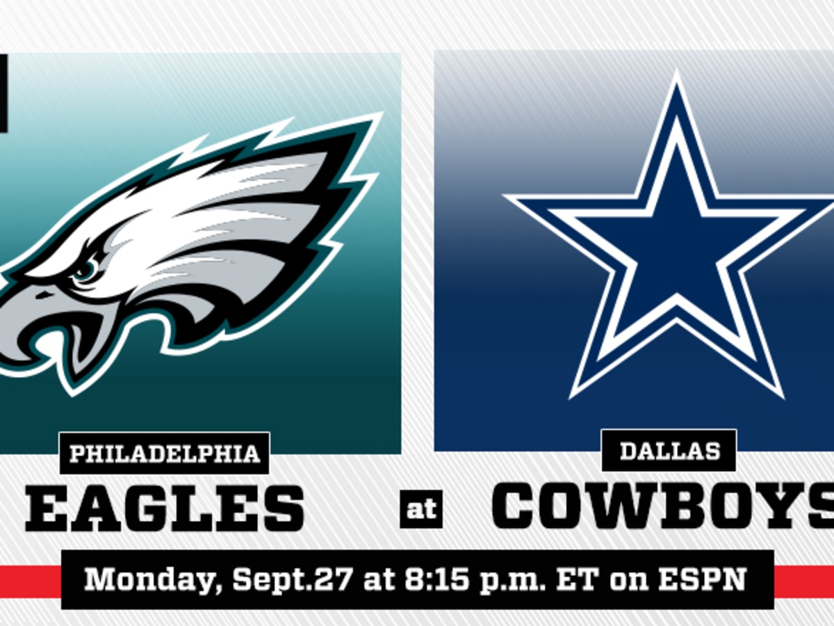 Monday Night Football in week 2 features NFC East rivalry between Cowboys &  Eagles - Acme Packing Company