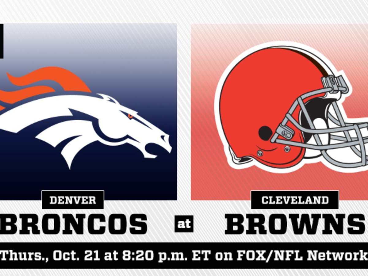 Who plays on Thursday Night Football tonight? Broncos vs Browns