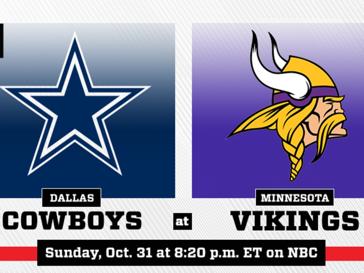 Vikings vs. Cowboys Gameview: TV-radio, statistics, social media, game  information and more