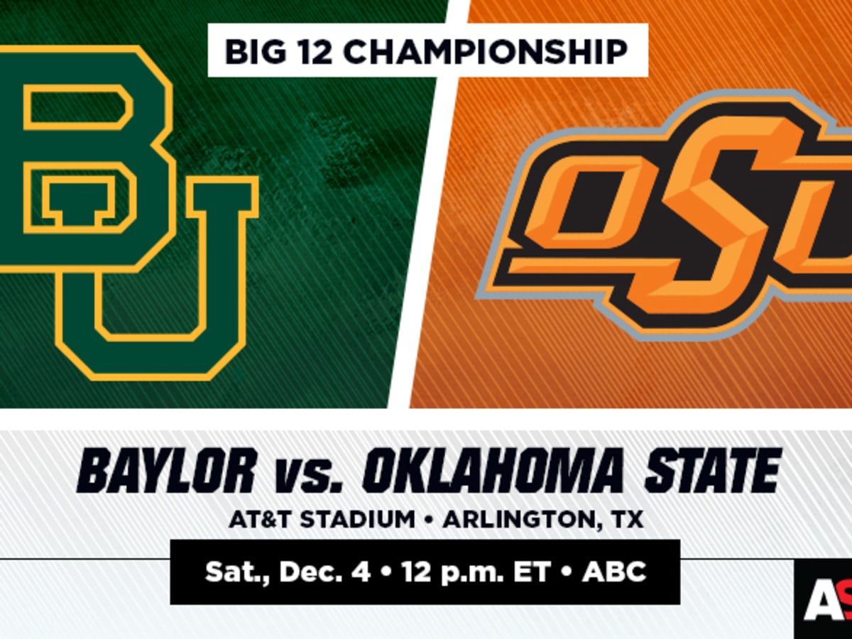Big 12 Championship Baylor Vs Oklahoma State Prediction And Preview Athlonsports Com Expert Predictions Picks And Previews