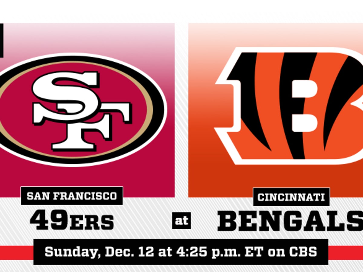 Cincinnati Bengals vs San Francisco 49ers live stream (CBS TV