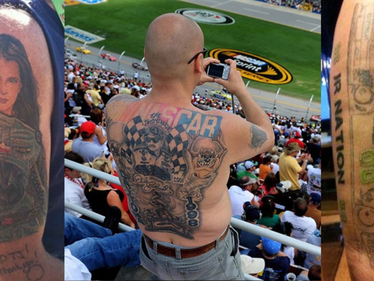 Ripped skin tattoos