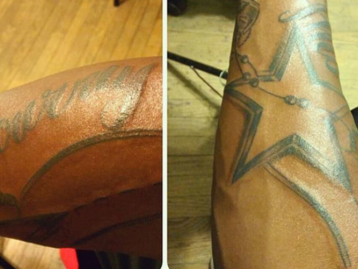 Randy Gregory Gets Cowboys Tattoo a Few Days After Being Drafted 