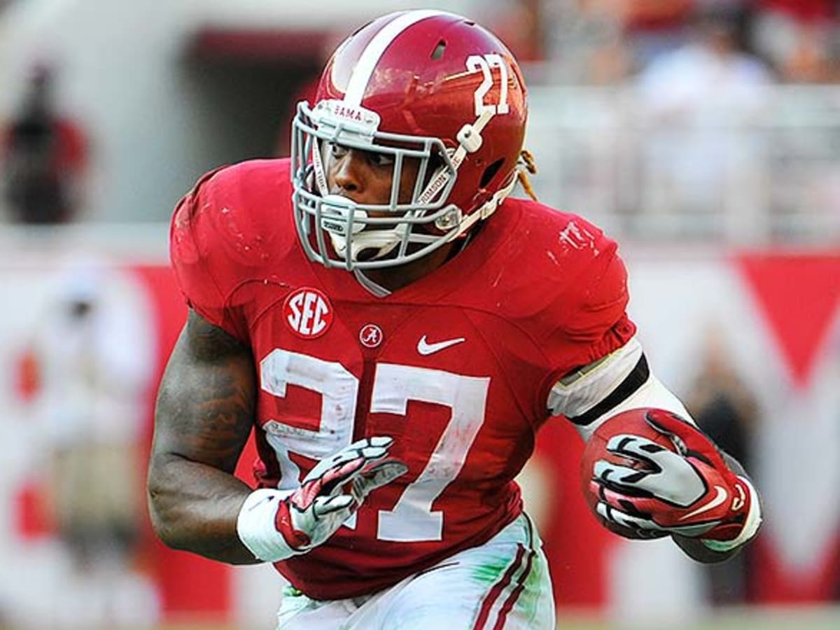 London, UK. 21 October 2018. Running back Derrick Henry (22) of