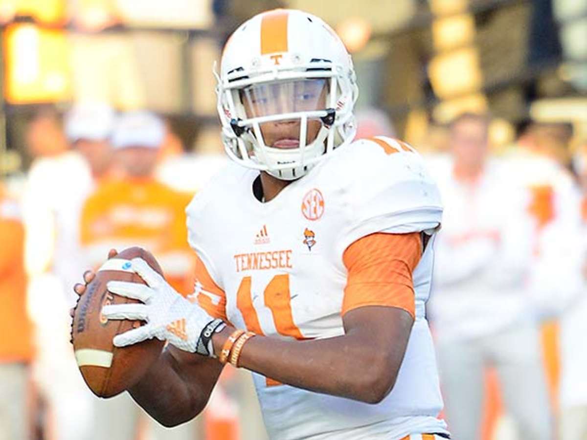 NFL combine invitee: Joshua Dobbs, QB, Tennessee (Alpharetta)