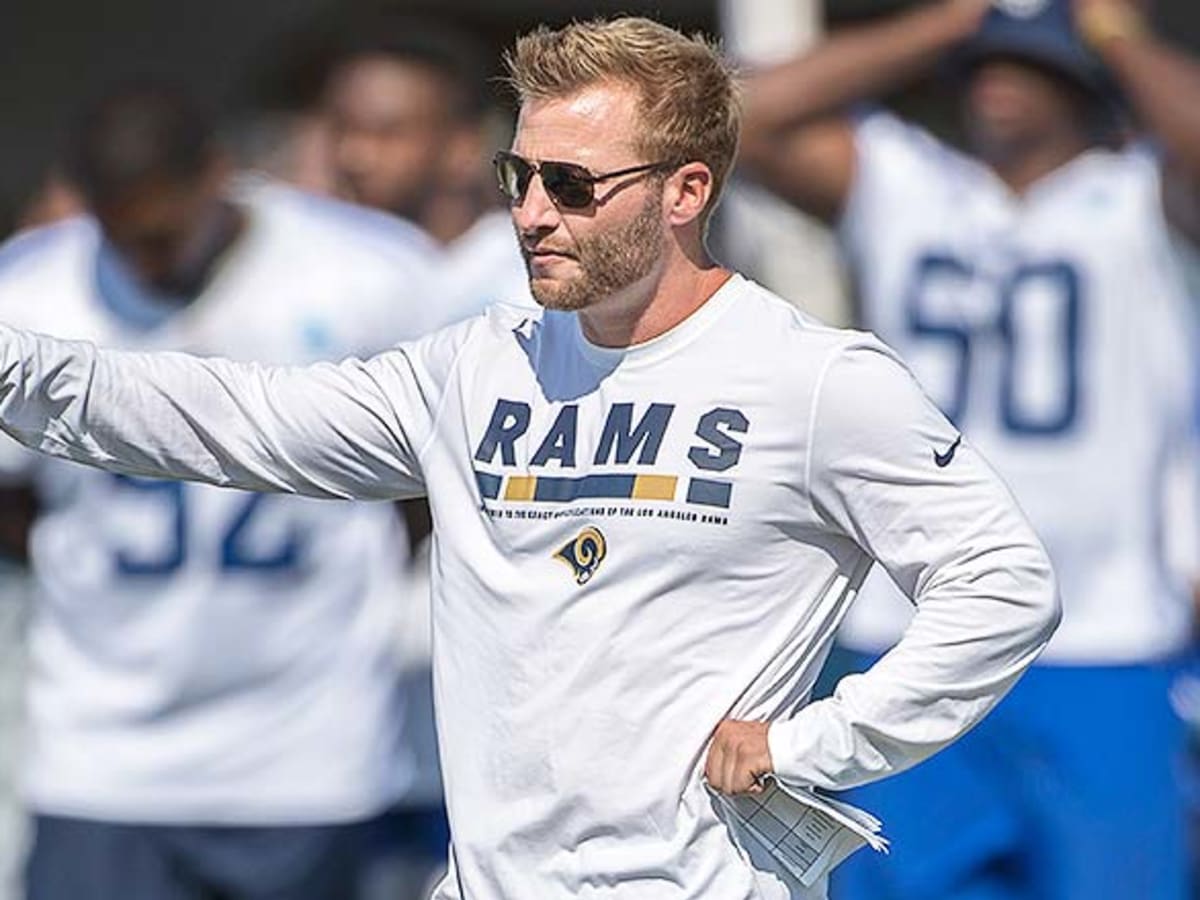 COACH SEAN MCVAY LOS ANGELES RAMS 8X10 SPORTS PHOTO (LL-1)