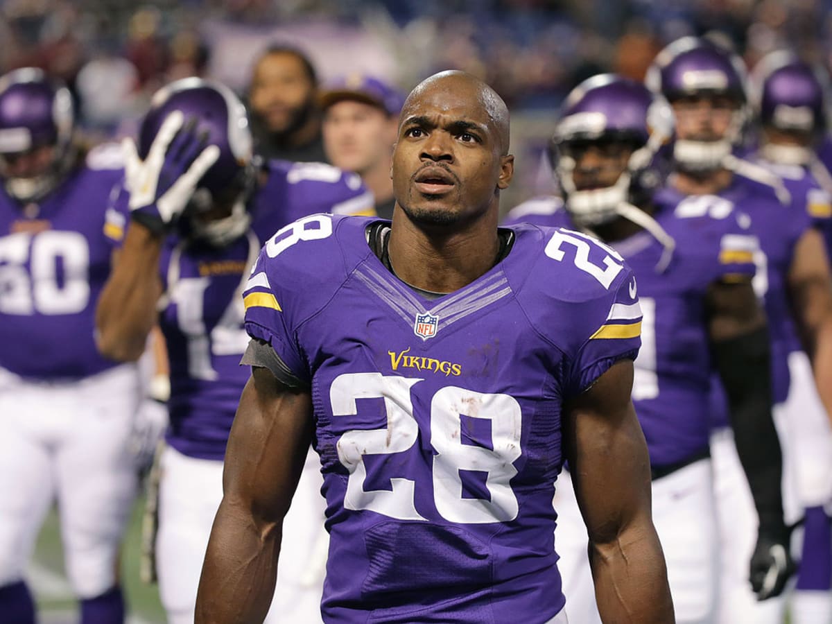 Adrian Peterson with the Saints is new, strange and full of expectancy