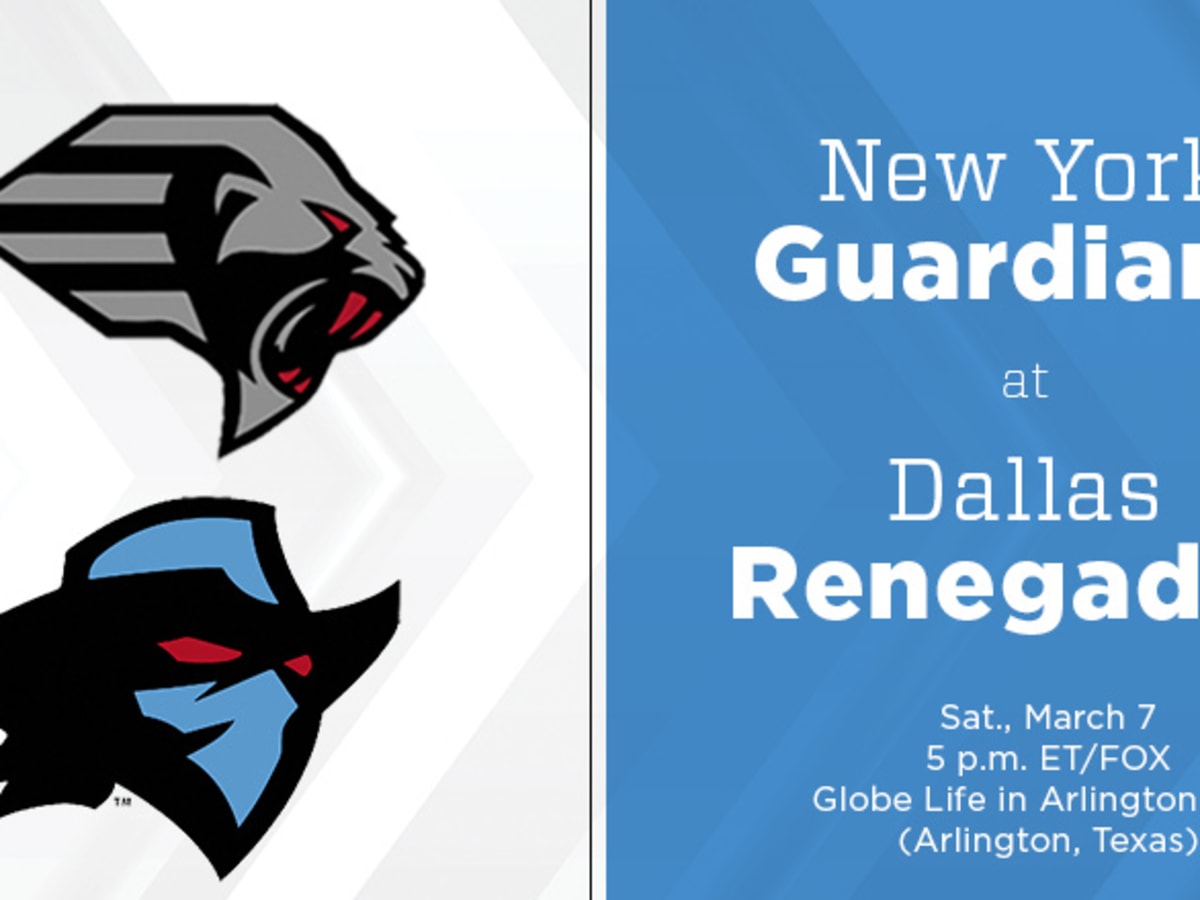 New York Guardians whip Dallas Renegades for 2nd straight win