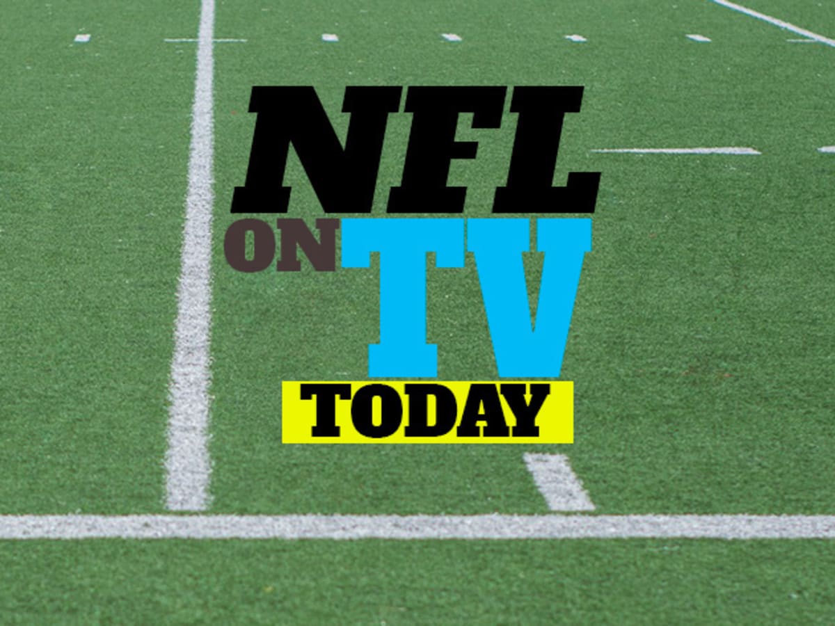 time and channel for today's nfl games