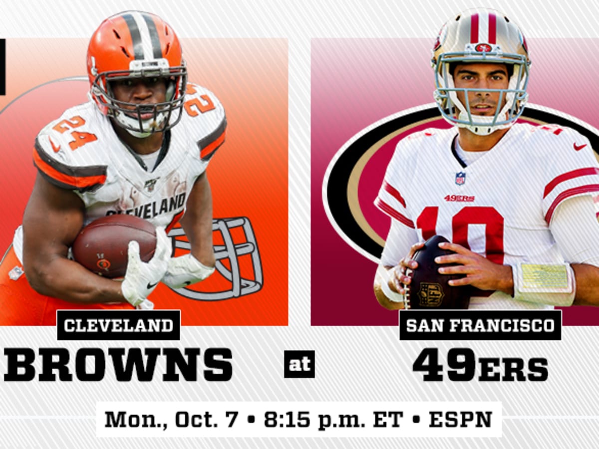 Monday Night Football: Cleveland Browns vs. San Francisco 49ers