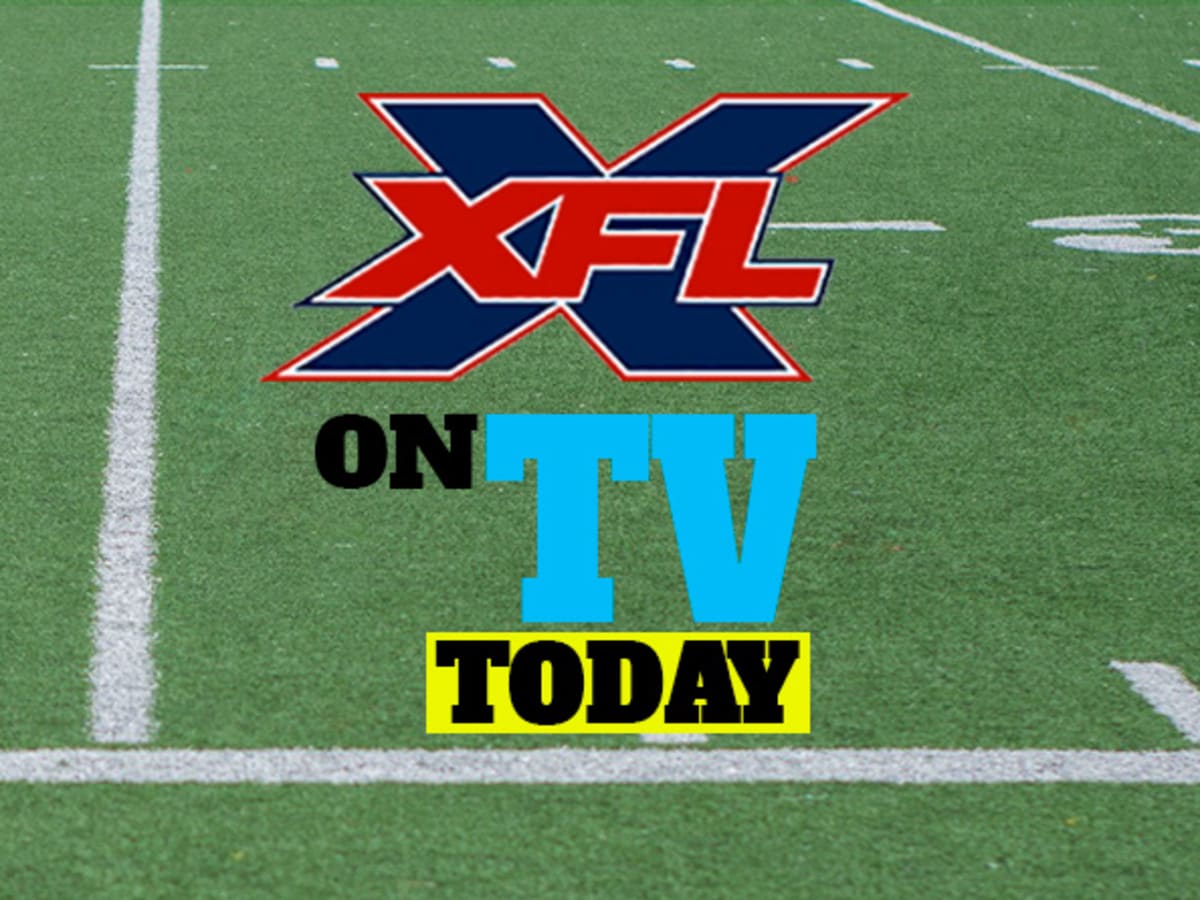 XFL Football Games on TV Today (Saturday, Feb. 25), Athlon Sports