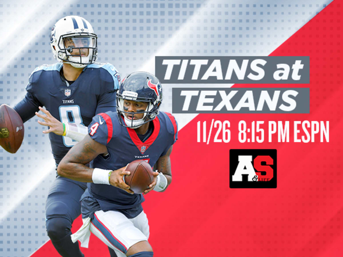 Monday Night Football: Tennessee Titans vs. Houston Texans
