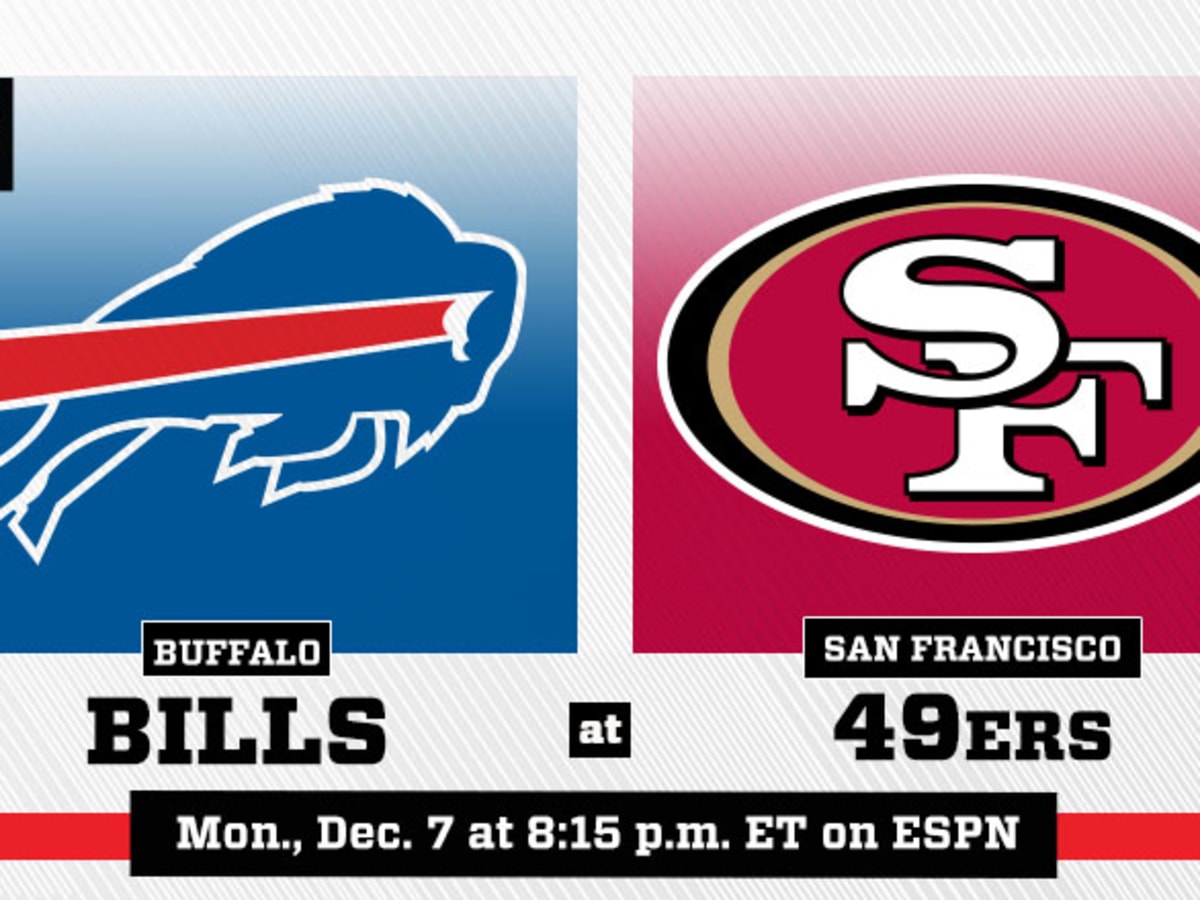 Week 13 Monday Night Football Live: Bills vs. 49ers - Battle Red Blog