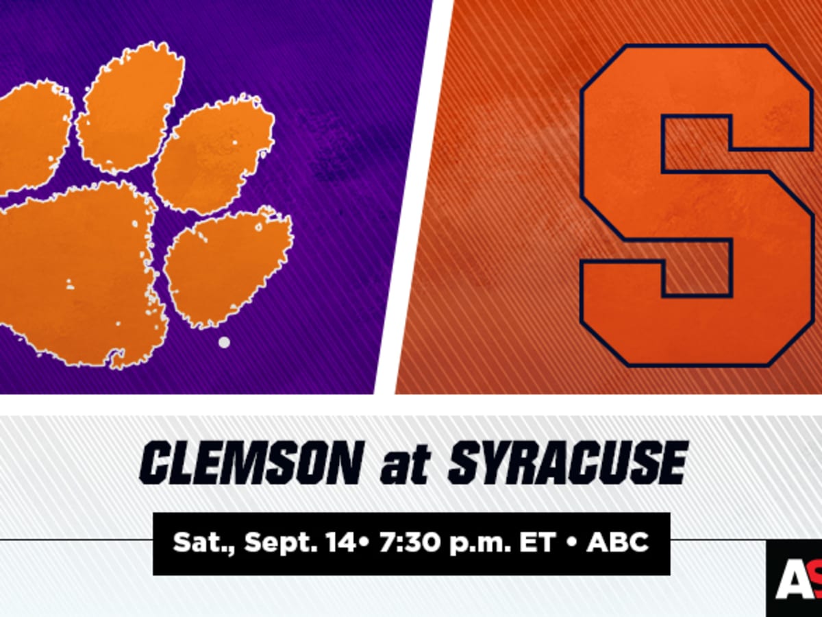 Syracuse Game Friday: Syracuse vs. Clemson prediction, odds