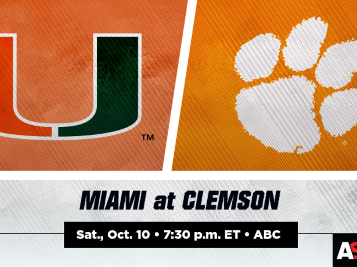 Miami (FL) vs. Clemson Predictions & Picks – October 21