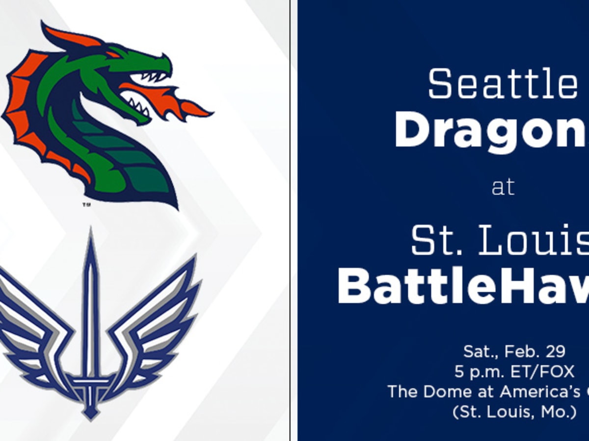 Seattle Sea Dragons vs. St. Louis BattleHawks (4/16/23) - Stream