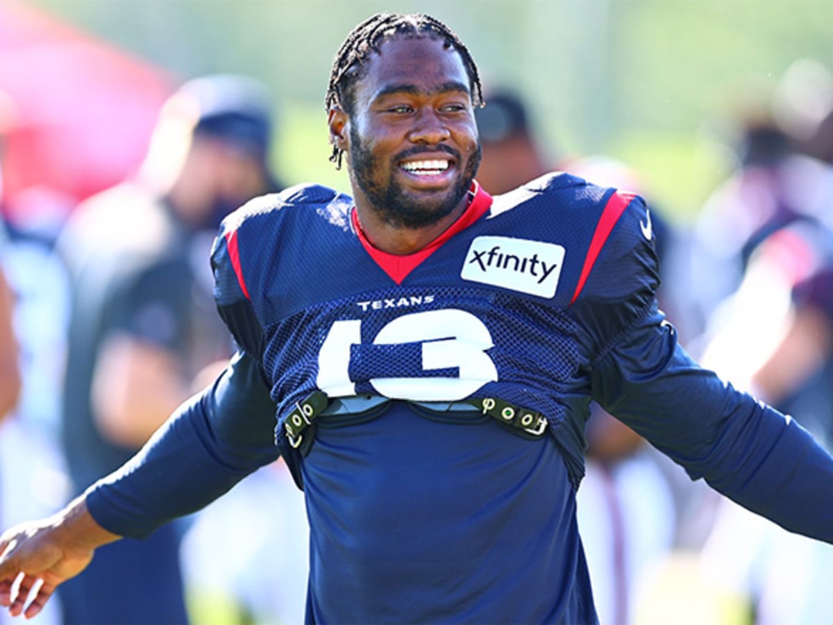 Wide receiver (13) Brandin Cooks of the Houston Texans against the