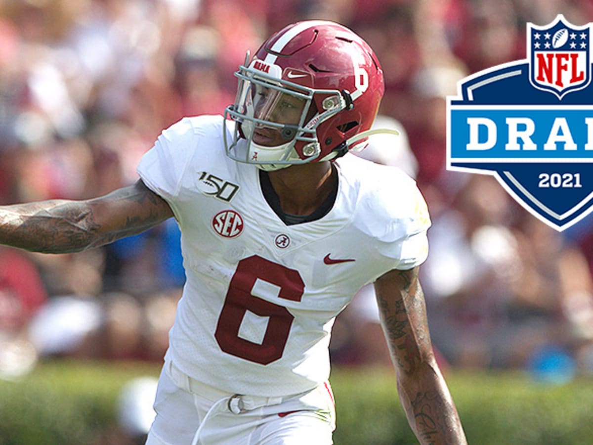 DeVonta Smith Pro Day results 2021: Alabama WR weighs in but declines  workout at team's Pro Day - DraftKings Network