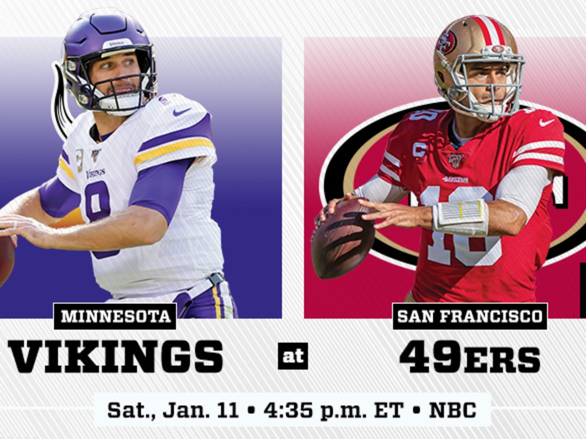 NFL Divisional Playoffs 2020, Vikings vs. 49ers: TV schedule, game