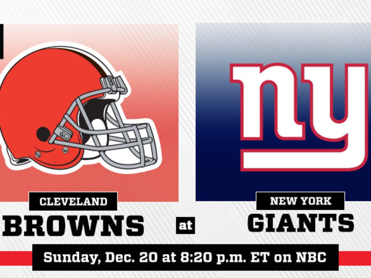 ny giants vs cleveland browns