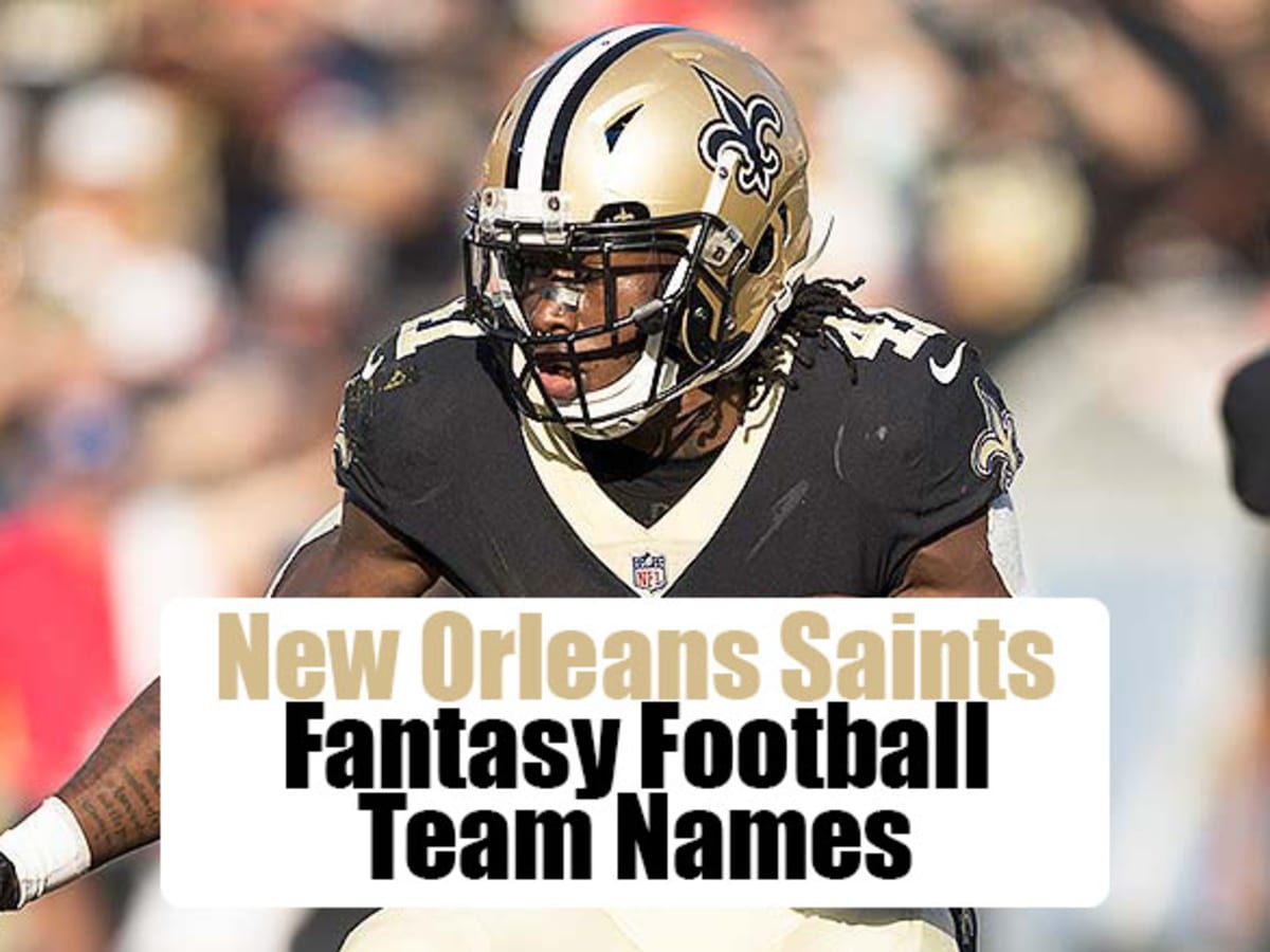 New Orleans Saints Fantasy Football Team Names (2022