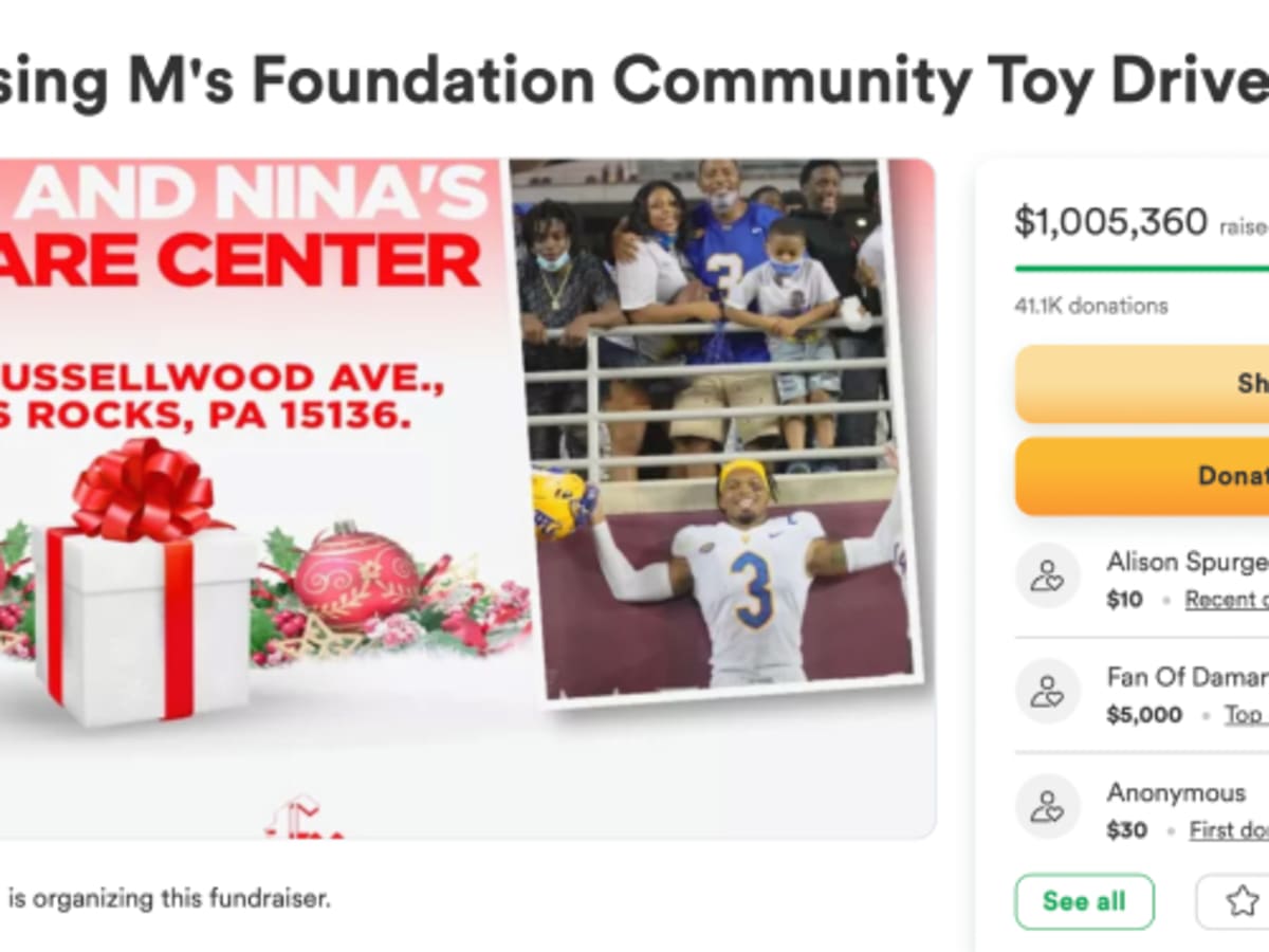 Stricken NFL star Damar Hamlin raised money to give toys to local kids at  Christmas - Mirror Online