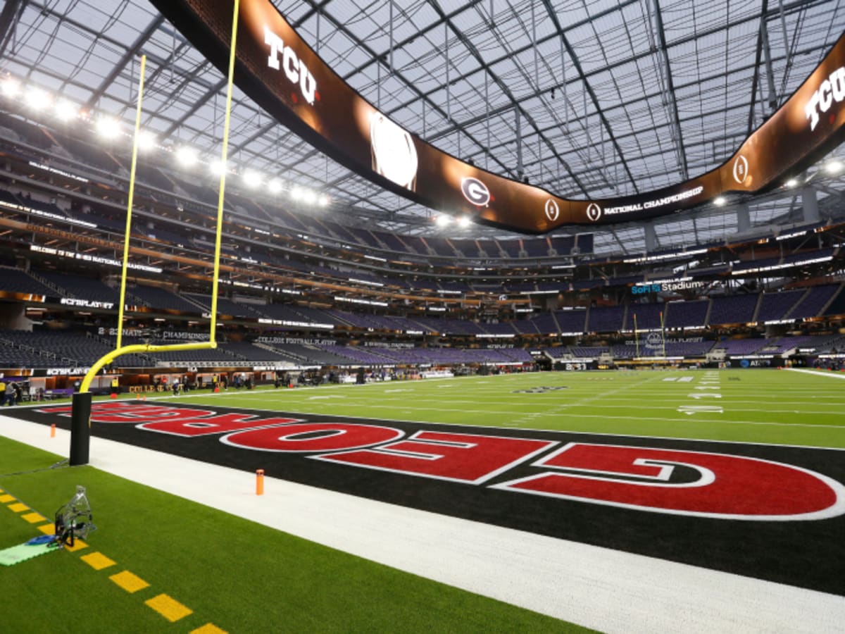 Look: Why It's Raining At The National Title Game Tonight - The