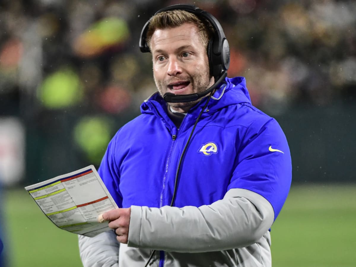 As Rams HC Sean McVay smiles at a 6.5 win projection, trouble