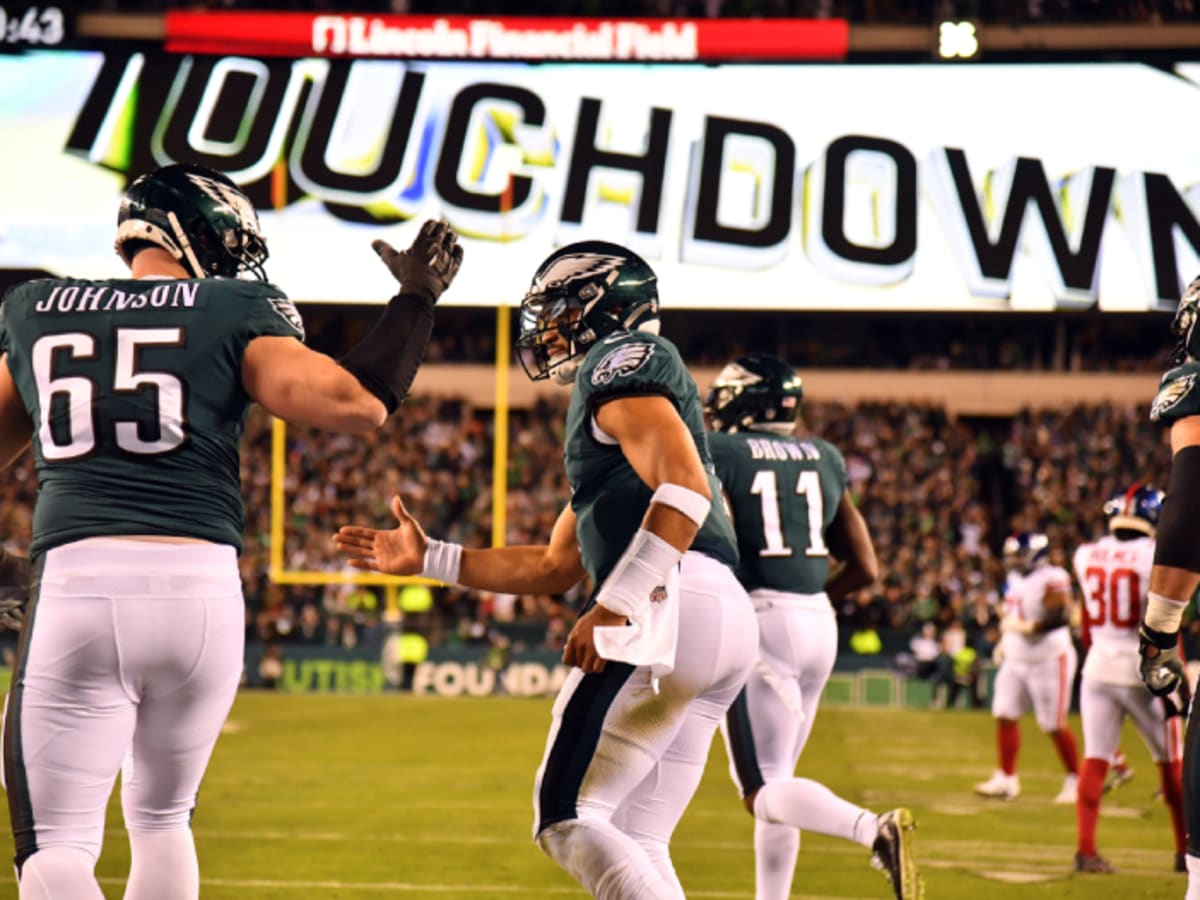 Jalen Hurts' three TD passes help Philadelphia Eagles to dominant win