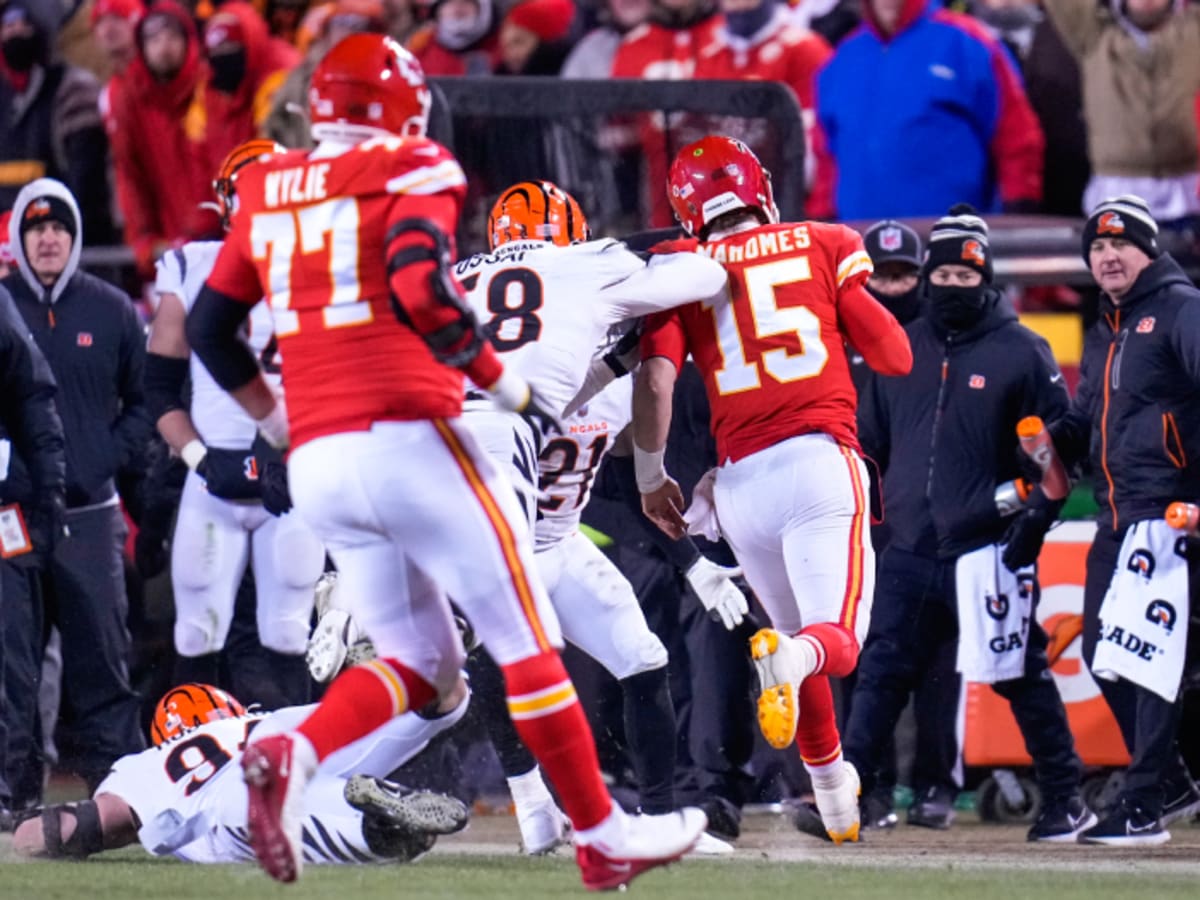 Bengals' penalty for late hit on Patrick Mahomes was the moment