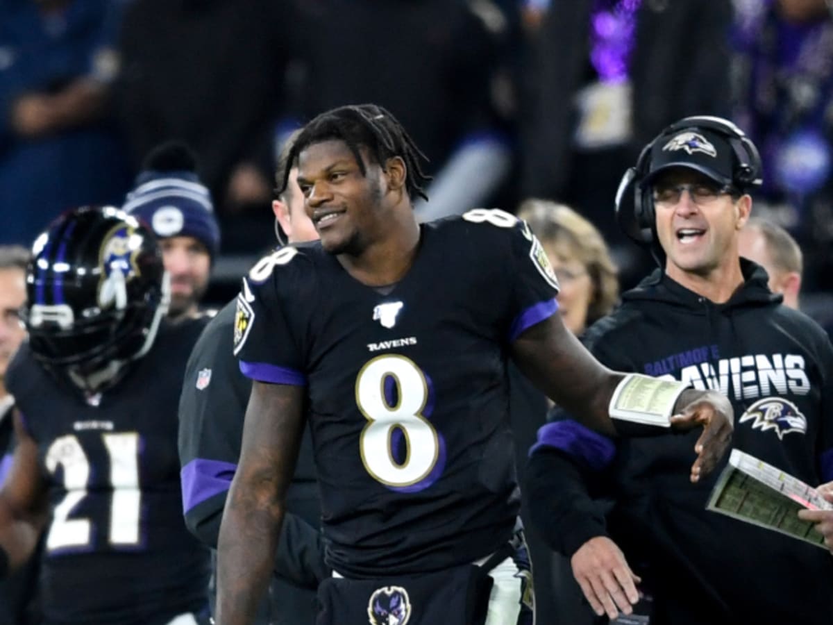 Lamar Jackson's Reaction To First Playoff Win Is Going Viral - The