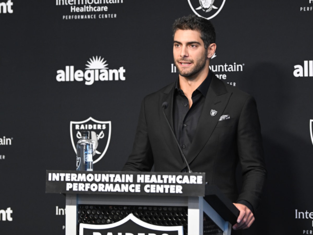 Report: Jimmy Garoppolo's Contract Terms With Raiders Revealed