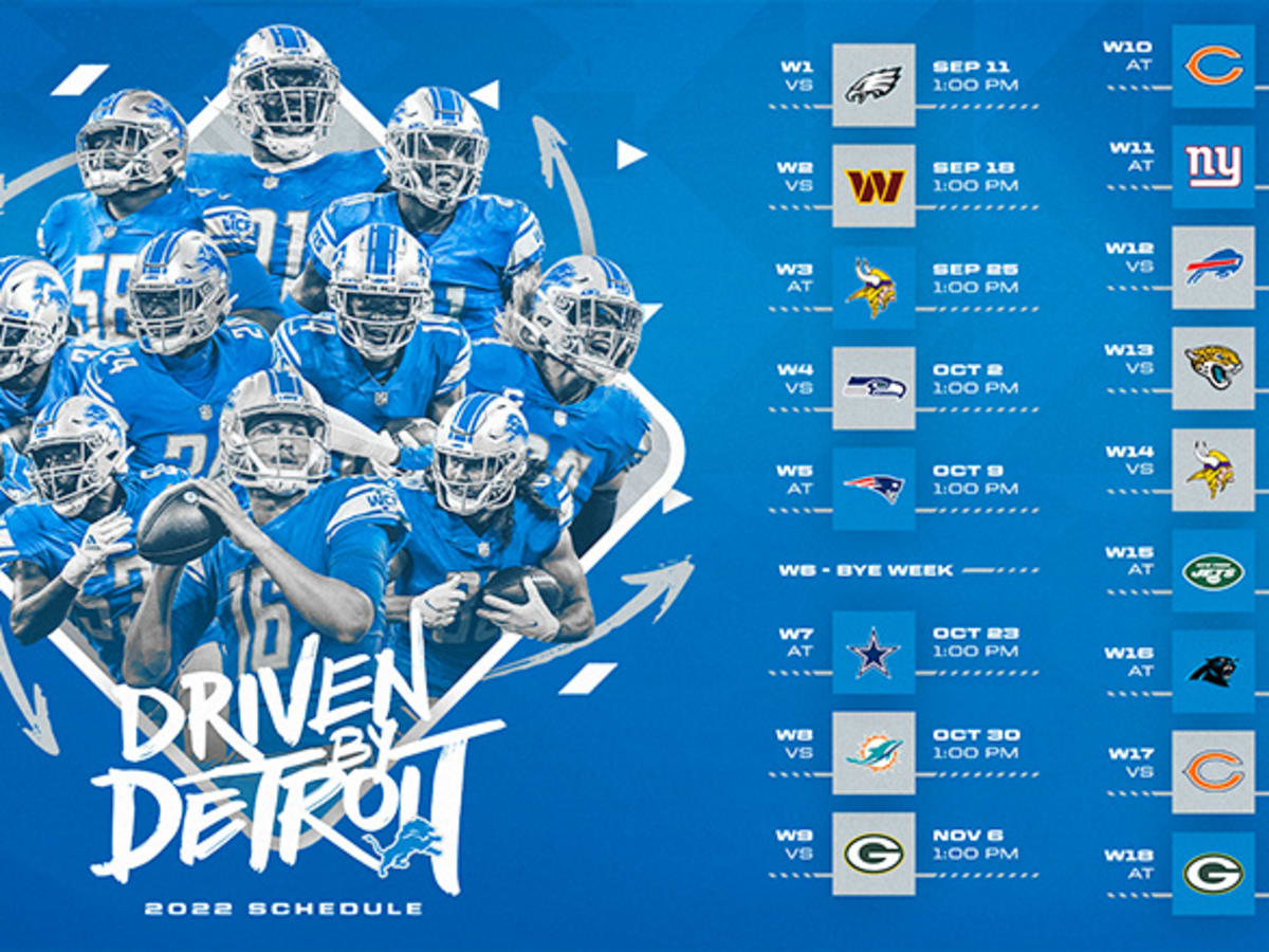detroit lions game on sunday