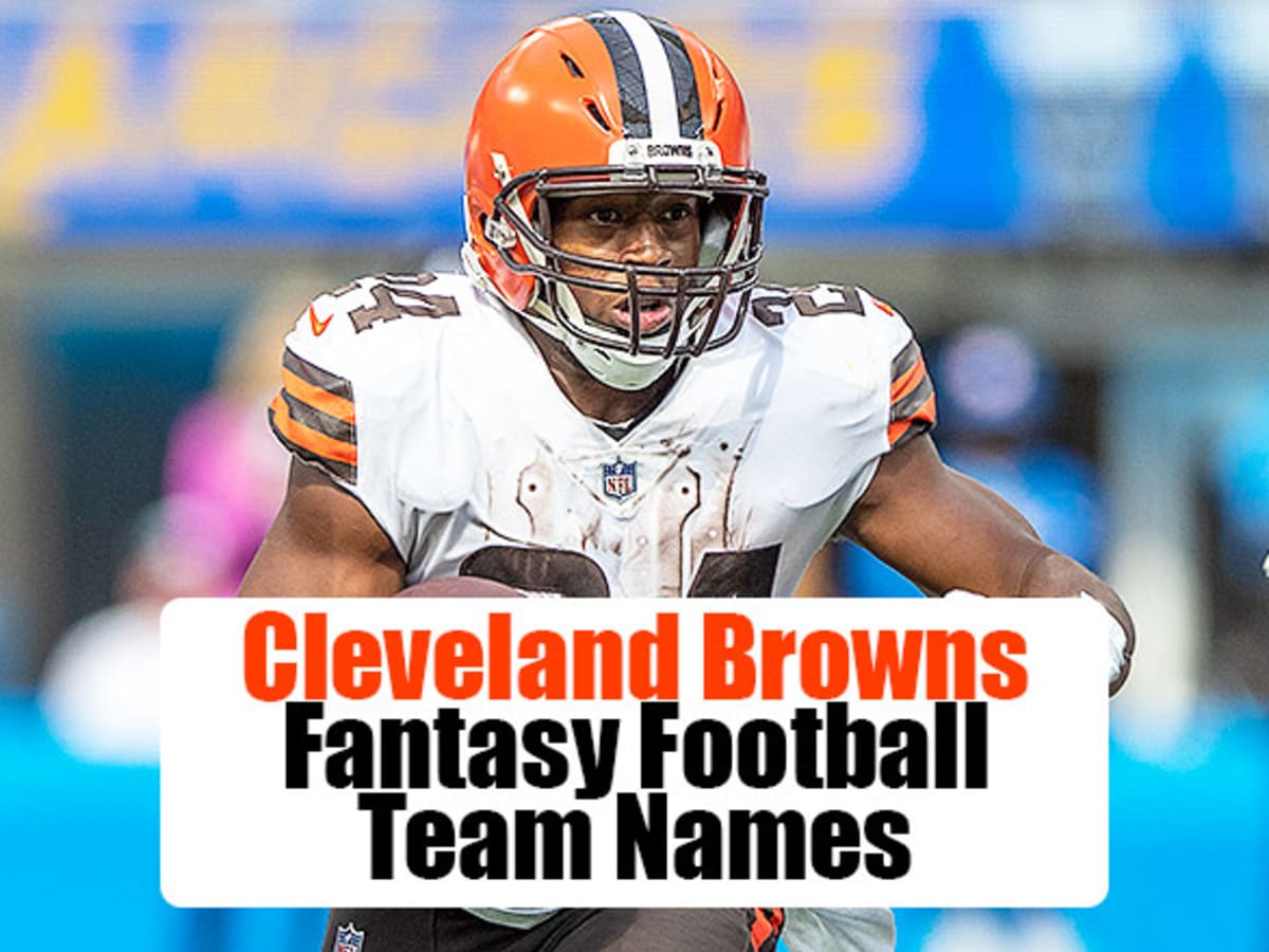 Cleveland Browns Fantasy Football Team Names (2022) 