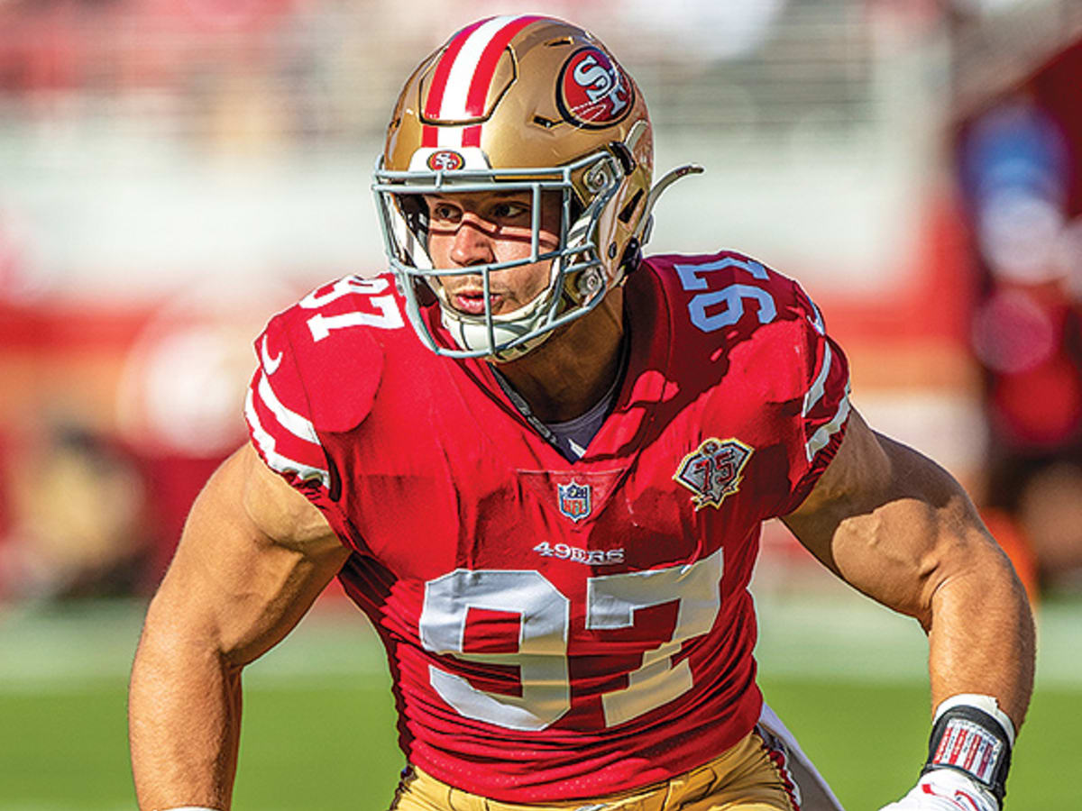 49ers sign DE Bosa to record-setting contract extension to end