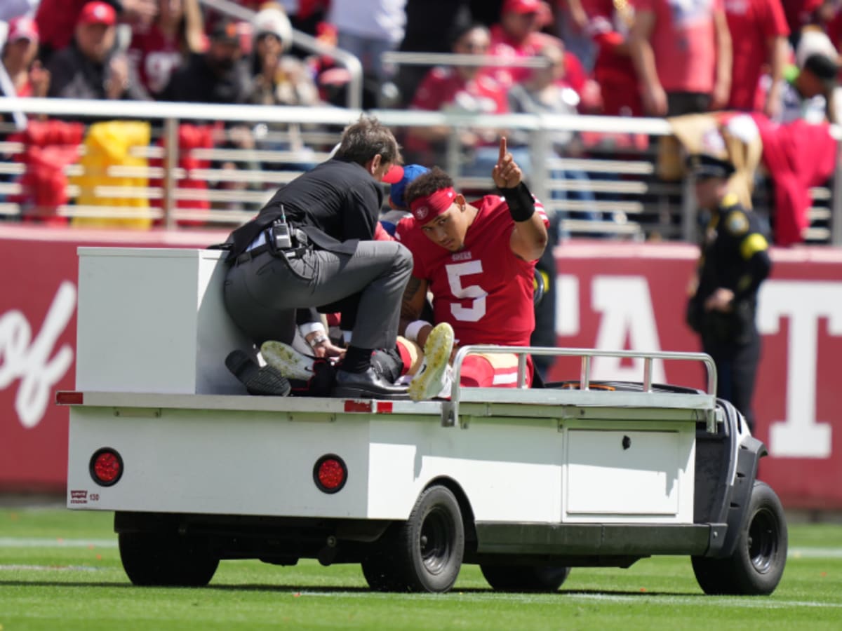 Statement from the 49ers on QB Trey Lance