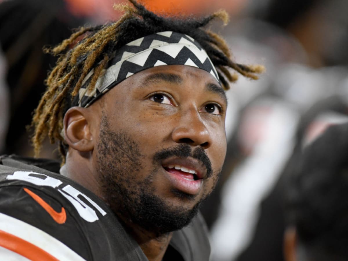 Myles Garrett's Home Halloween Decor Revealed