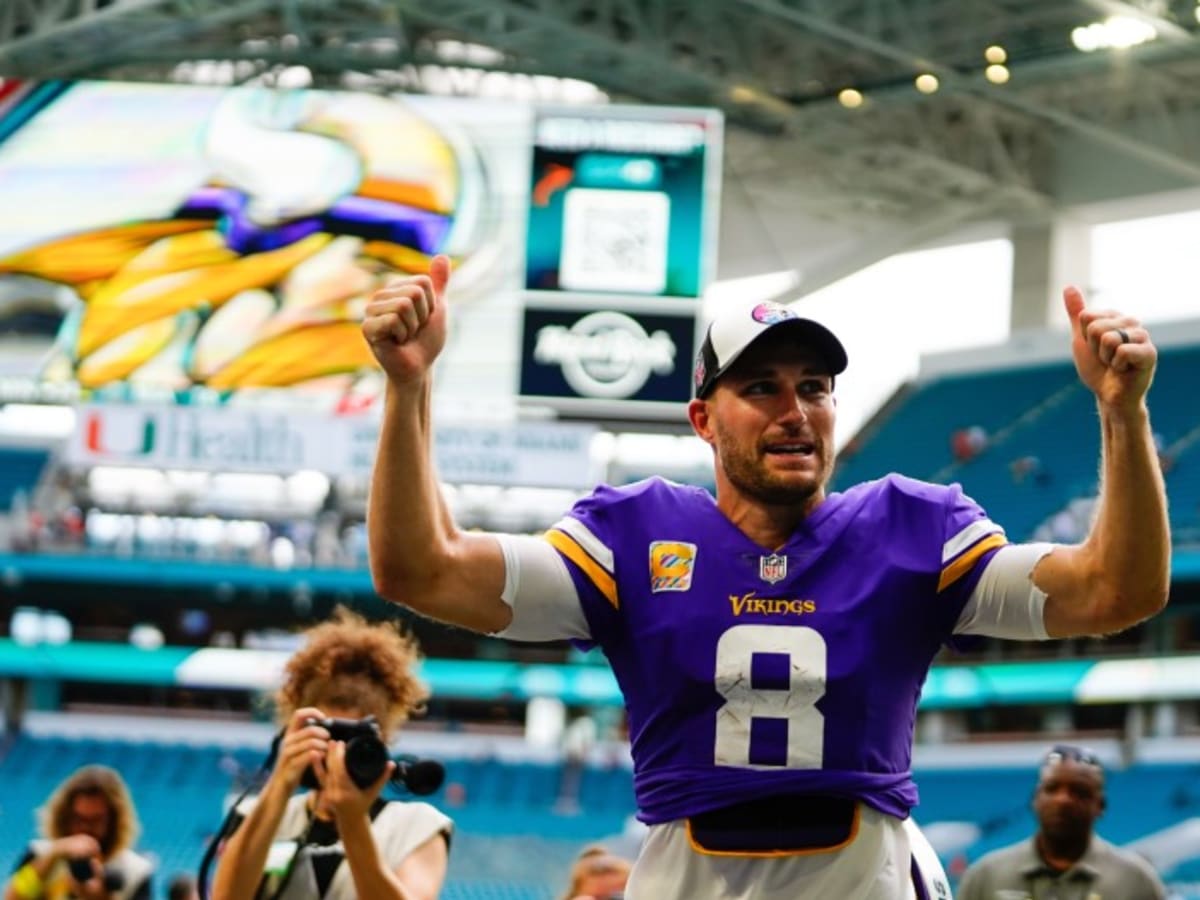 Kirk Cousins chain celebration: How the Vikings QB's shirtless