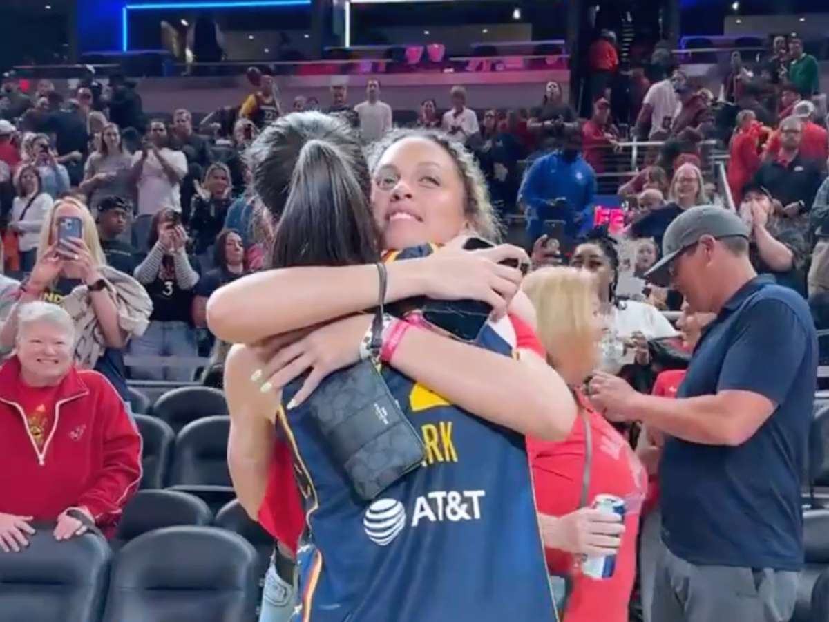 Caitlin Clark's Postgame Reunion with Former Iowa Teammate Brings Fans to Tears - Athlon Sports