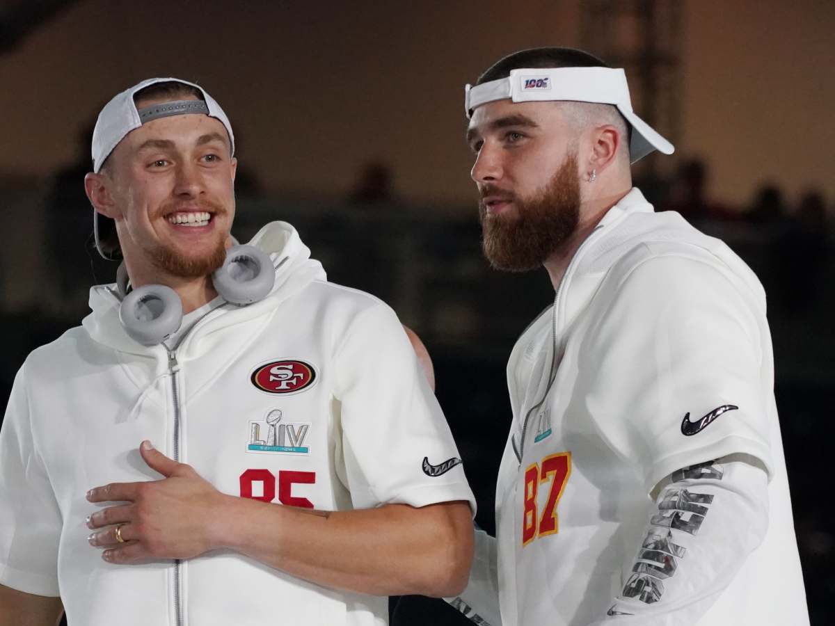 49ers TE George Kittle Posts Three-Word Message for Caitlin Clark - Athlon  Sports