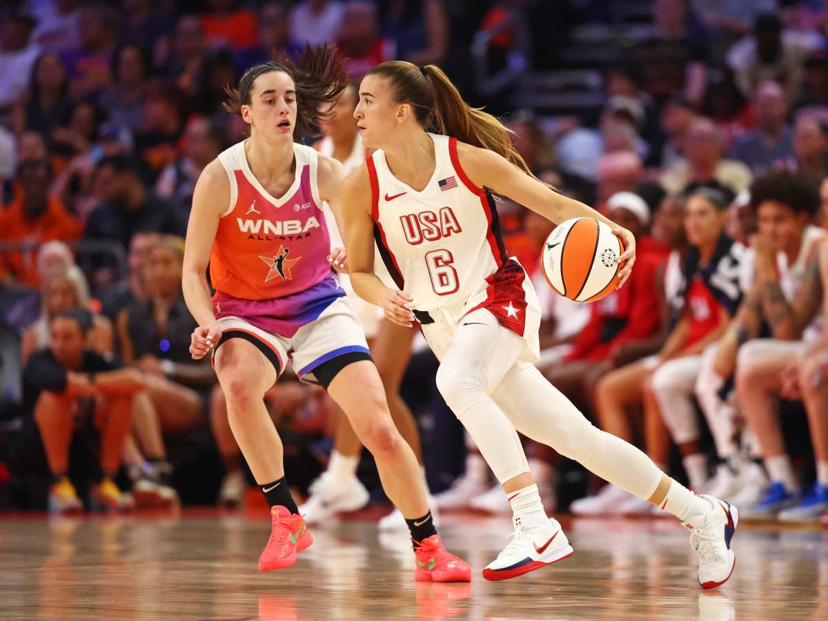 Sabrina Ionescu's Subtle Reaction To Caitlin Clark's First WNBA All-Star  Game - Athlon Sports
