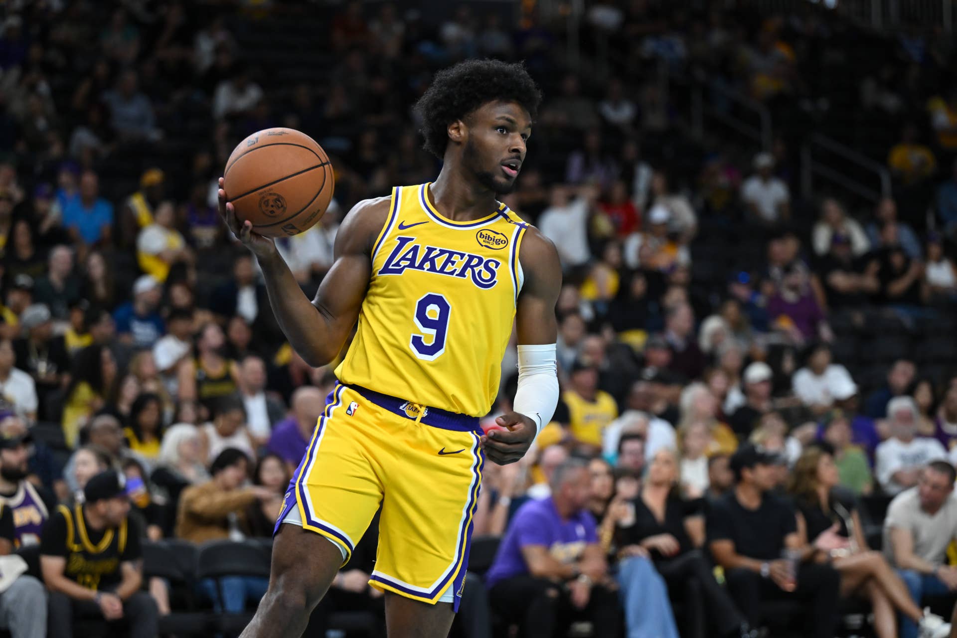 The Historic Moment When Bronny James Scored His First NBA Basket - Athlon Sports