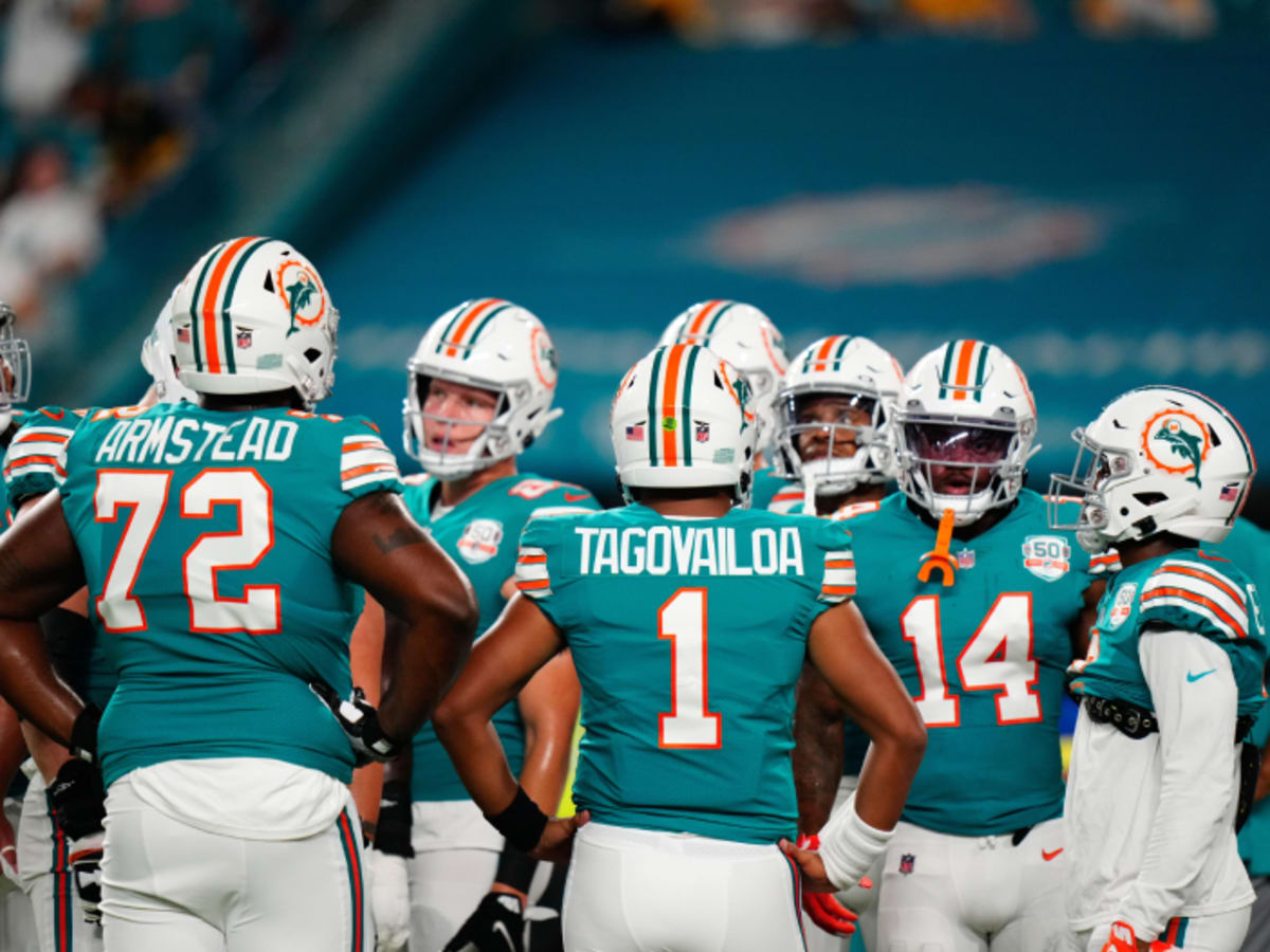 Miami Dolphins 2020 jersey schedule: throwback dates and all