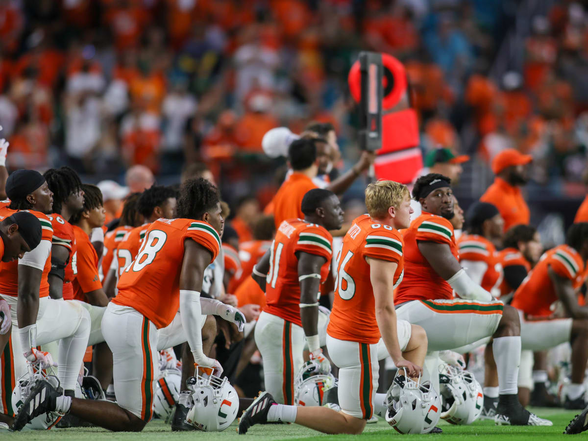 Miami Hurricanes safety Kamren Kinchens injured during Texas A&M game